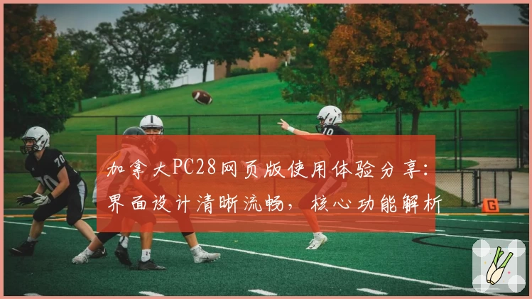 加拿大PC28网页版使用体验分享:界面设计清晰流畅,核心功能解析详尽